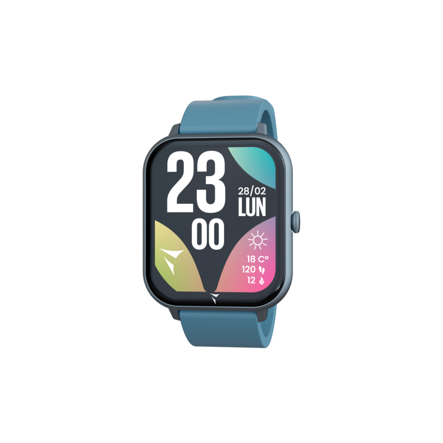 TECHMADE Smartwatch Glow con pochette abbinata - colore blu scuro - immagine 2