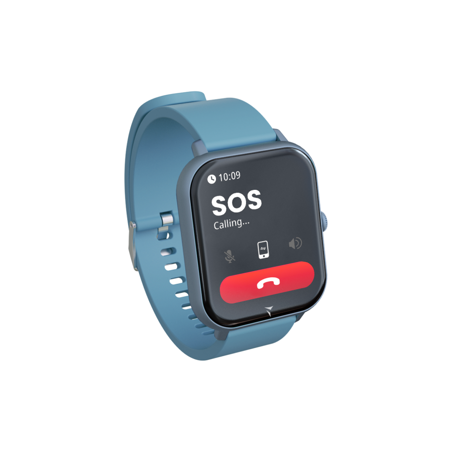 TECHMADE Smartwatch Glow con pochette abbinata - colore blu scuro - immagine 3